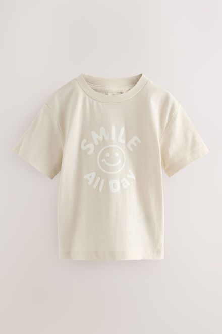 Next / Комплект рубашка и футболка с принтом для мальчика