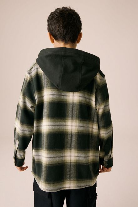 Next / Рубашка с капюшоном для мальчика - фото 3