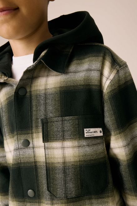 Next / Рубашка с капюшоном для мальчика - фото 4