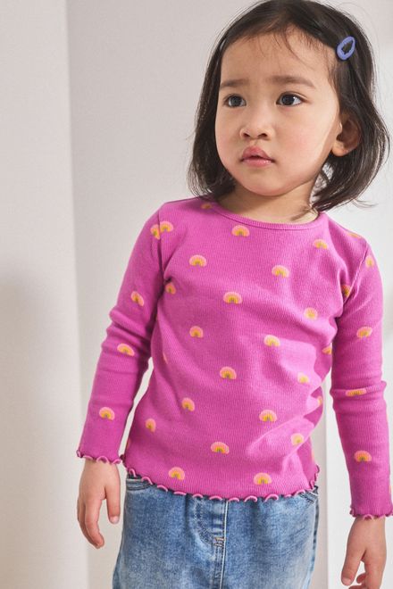 Next / Лонгслив с принтом для девочки