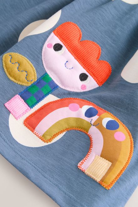 Next / Платье трикотажное для девочки - фото 6