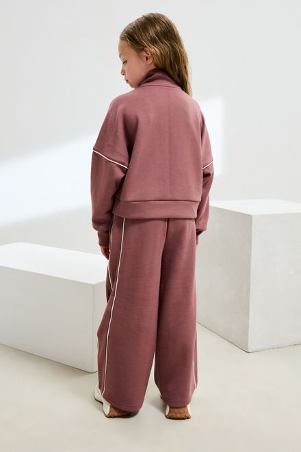 Next / Комплект свитшот и брюки wide leg для девочки - фото 3