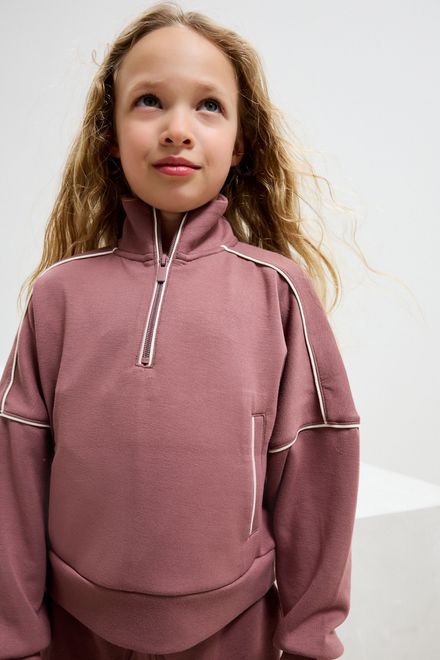 Next / Комплект свитшот и брюки wide leg для девочки - фото 4