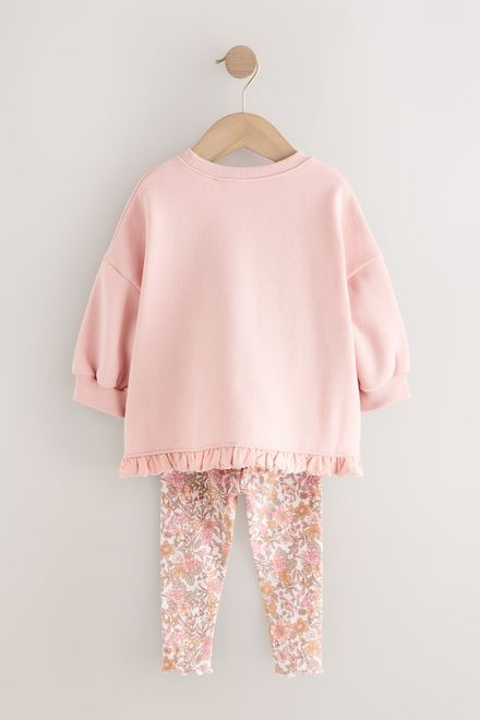 Next / Комплект свитшот и легинсы для девочки