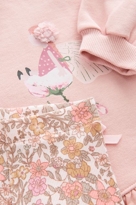 Next / Комплект свитшот и легинсы для девочки