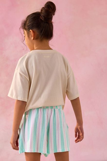 Next / Шорты с принтом для девочки - фото 3