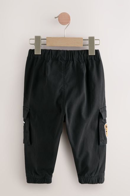 Next / Брюки карго с нашивками для мальчика - фото 6
