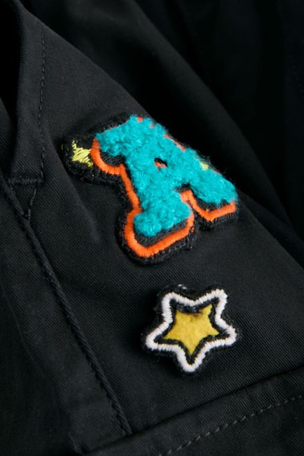 Next / Брюки карго с нашивками для мальчика - фото 7