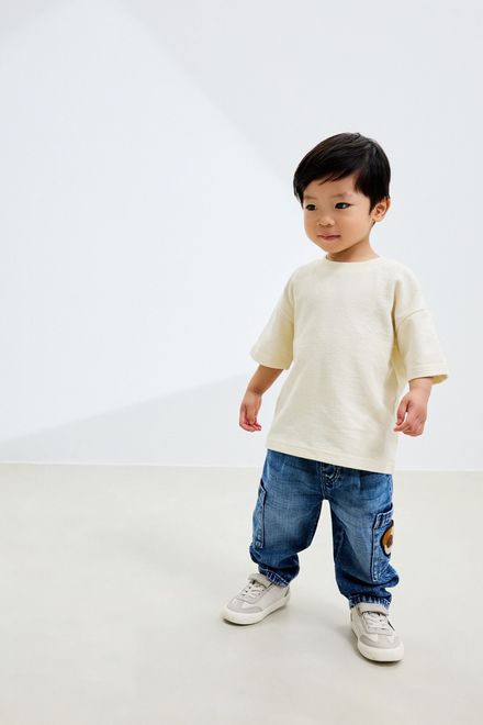 Next / Джинсы карго с нашивкой для мальчика