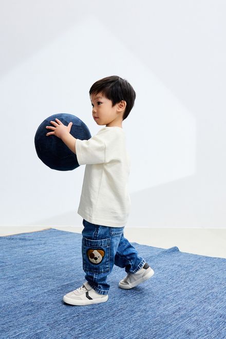 Next / Джинсы карго с нашивкой для мальчика