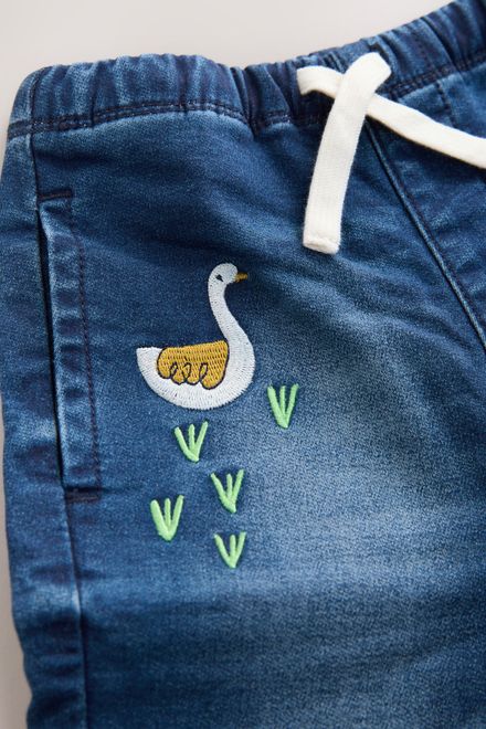 Next / Джинсы с вышивкой для мальчика