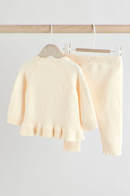 Next / Комплект кардиган и легинсы для девочки - фото 4