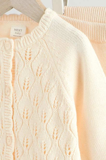 Next / Комплект кардиган и легинсы для девочки - фото 7