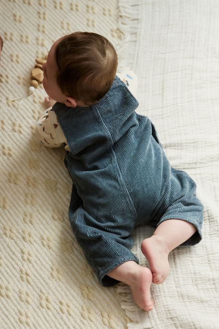 Next / Комплект боди и полукомбинезон вельветовый для мальчика