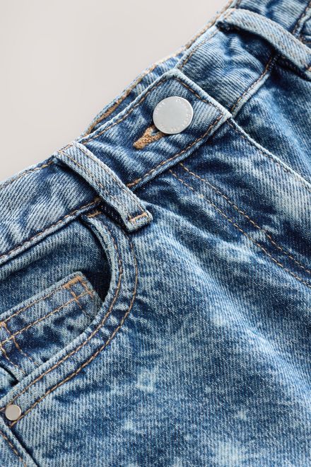 Next / Джинсы с принтом для девочки - фото 8