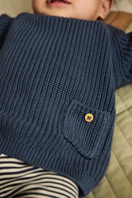 Next / Комплект вязаный джемпер и легинсы для мальчика - фото 8