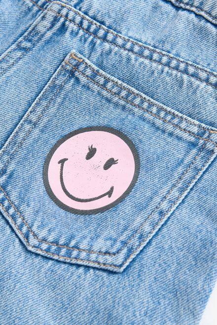 Next / Джинсы с принтом для девочки