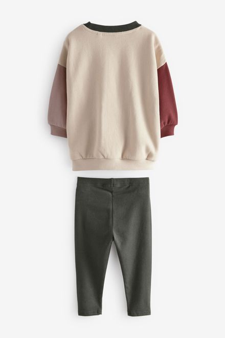 Next / Комплект свитшот и легинсы для мальчика - фото 7