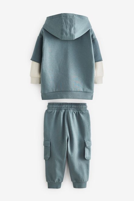 Next / Комплект худи и брюки спортивные для мальчика - фото 6