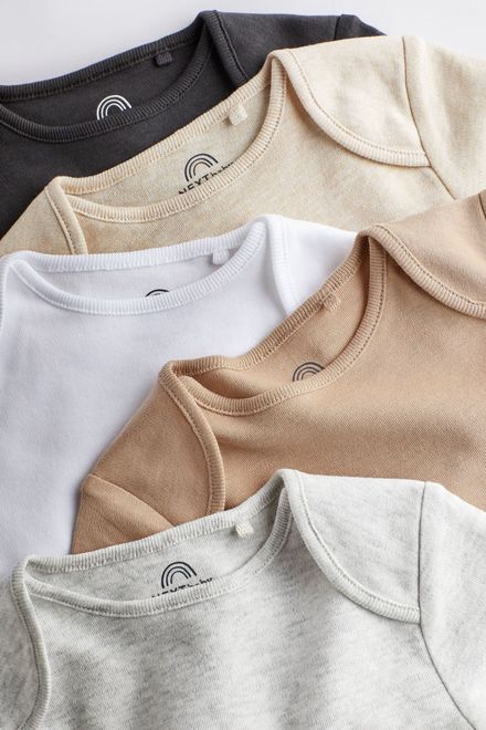 Next / Боди, 5 шт. унисекс - фото 4