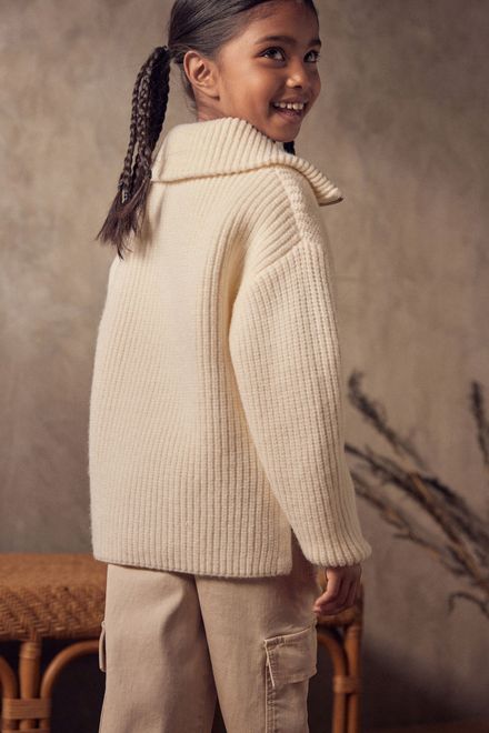 Next / Джемпер вязаный для девочки - фото 3