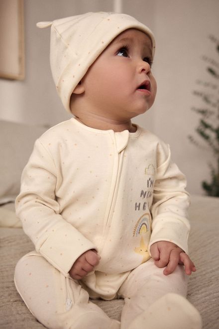 Next / Комплект слип и шапка унисекс - фото 3