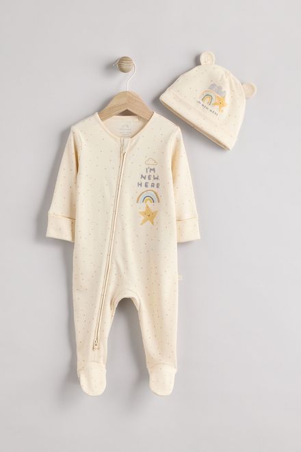 Next / Комплект слип и шапка унисекс - фото 6