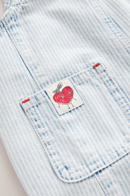 Next / Полукомбинезон джинсовый для девочки