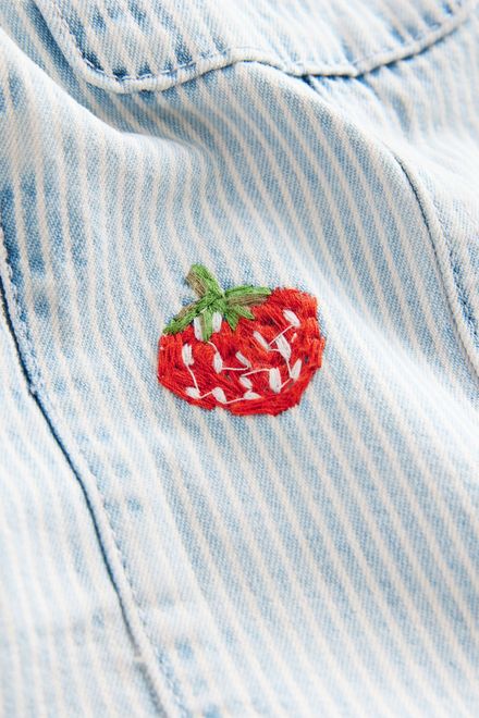 Next / Полукомбинезон джинсовый для девочки