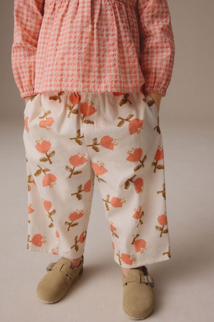 Next / Комплект блузка и брюки с принтом для девочки