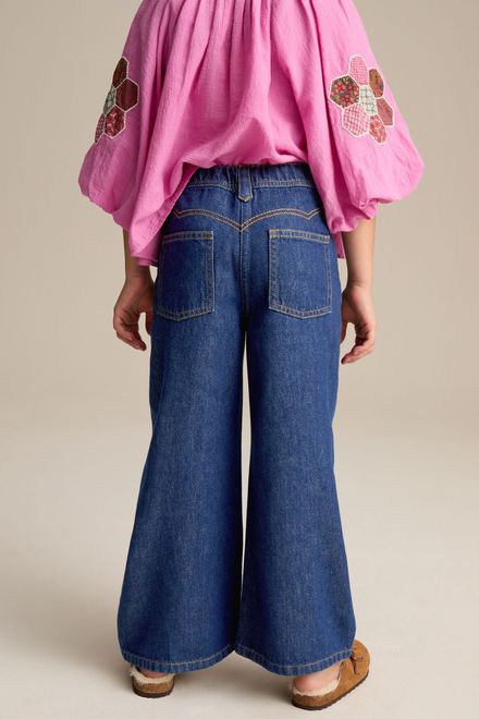 Next / Джинсы палаццо для девочки - фото 2