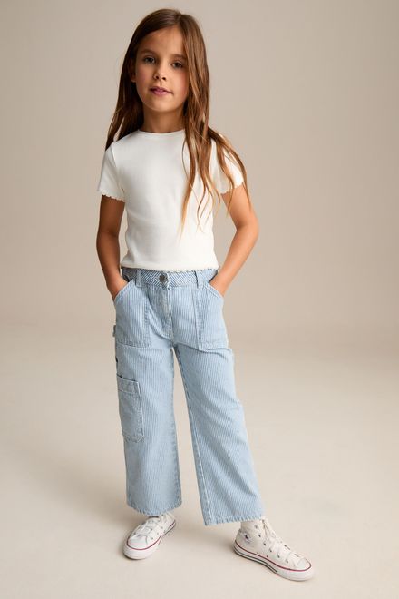 Next / Джинсы расклешенные для девочки