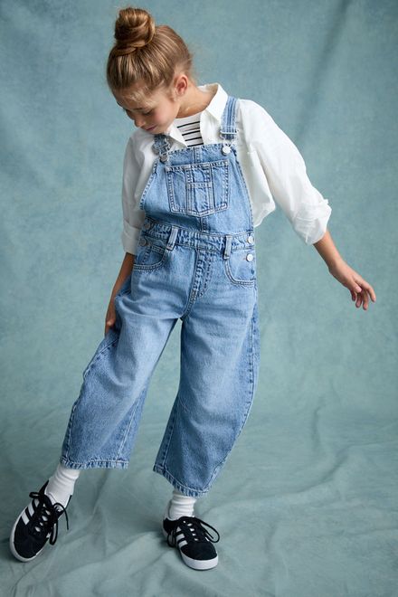 Next / Полукомбинезон джинсовый для девочки