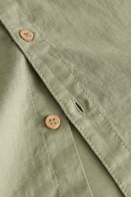 Next / Рубашка льняная с коротким рукавом для мальчика - фото 4