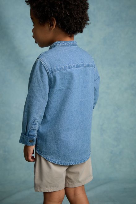 Next / Рубашка джинсовая для мальчика - фото 4