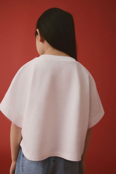 Next / Футболка укороченная для девочки - фото 3