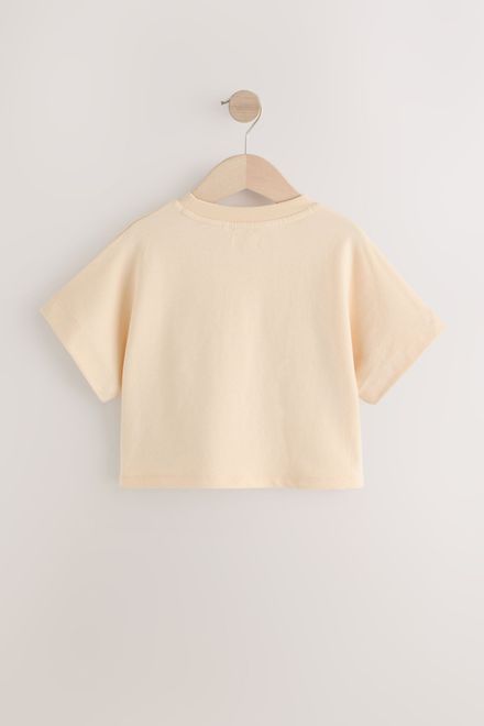 Next / Футболка укороченная с бантами для девочки - фото 5