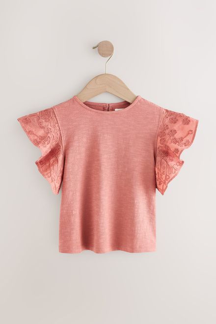Next / Футболка с вышивкой для девочки