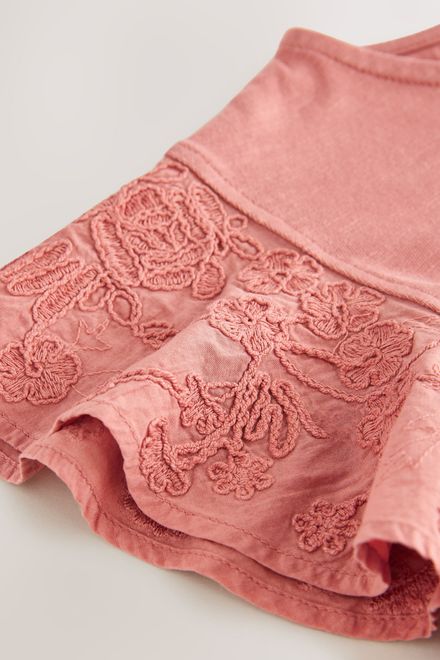 Next / Футболка с вышивкой для девочки