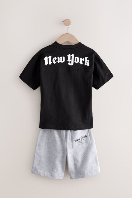 Next / Комплект футболка и шорты трикотажные для мальчика