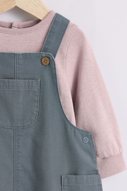 Next / Комплект полукомбинезон и боди унисекс - фото 8