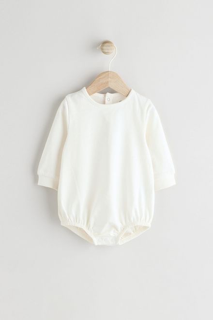 Next / Комплект полукомбинезон джинсовый и боди для мальчика - фото 4