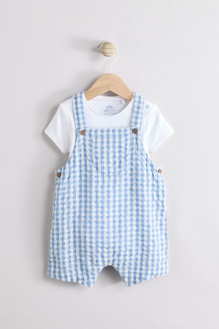 Next / Комплект полукомбинезон и боди для мальчика