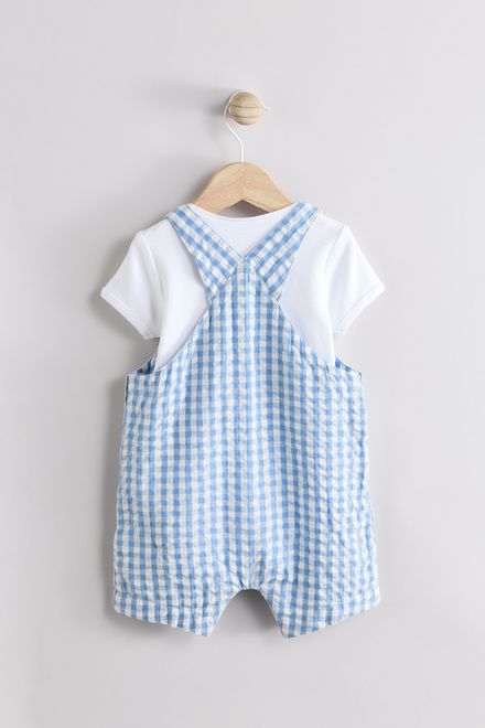 Next / Комплект полукомбинезон и боди для мальчика - фото 2