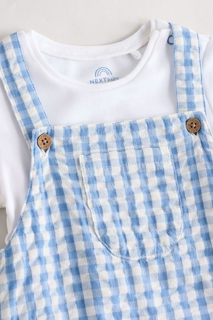 Next / Комплект полукомбинезон и боди для мальчика - фото 5