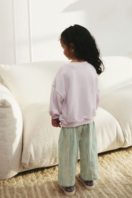 Next / Комплект свитшот с аппликацией и брюки для девочки - фото 2