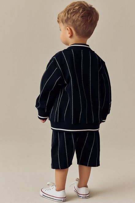Next / Комплект бомбер и шорты трикотажные для мальчика