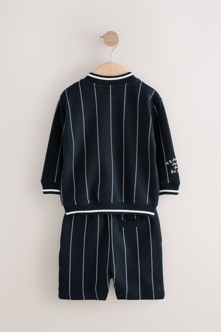 Next / Комплект бомбер и шорты трикотажные для мальчика