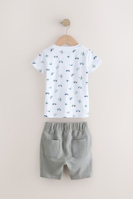 Next / Комплект футболка и шорты трикотажные для мальчика