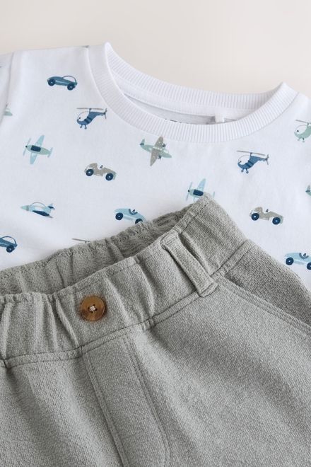 Next / Комплект футболка и шорты трикотажные для мальчика